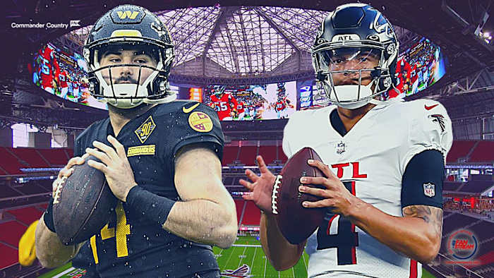 Sam Howell (L) and Desmond Ridder